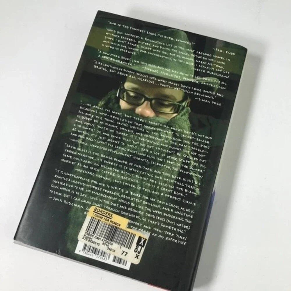 I DRINK FOR A REASON by DAVID CROSS Hardcover